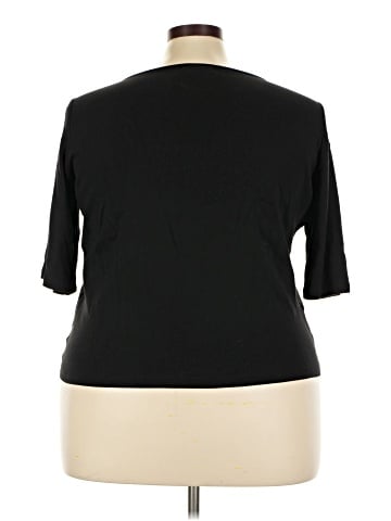Lauren by Ralph Lauren 3/4 Sleeve T-Shirt (view 2)