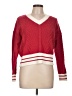 Limited Too Chevron-herringbone Red Pullover Sweater Size XL - photo 1