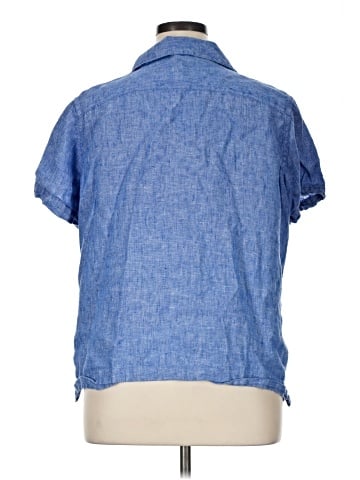 L.L.Bean Short Sleeve Blouse (view 2)