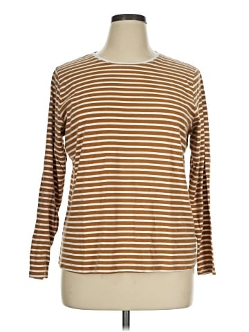 Croft & Barrow 3/4 Sleeve T-Shirt (view 1)