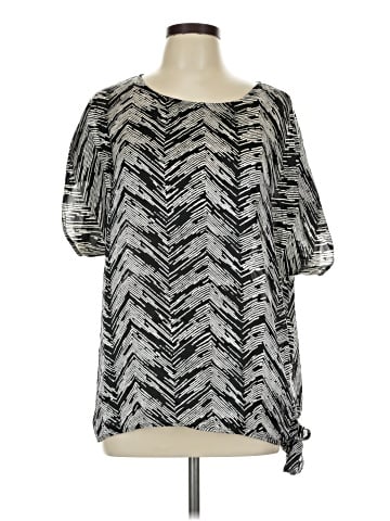 Kasper Short Sleeve Blouse (view 1)