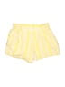 Roxy 100% Cotton Stripes Yellow Shorts Size M - photo 2