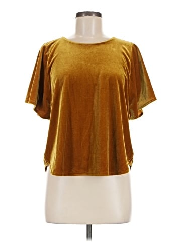 Madewell Velvet Butterfly Top (view 1)