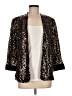Sam Edelman 100% Polyester Animal Print Gold Blazer Size M - photo 1