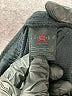 Air Jordan 100% Polyester Chevron-herringbone Gray Athletic Shorts Size 4 - 5 - photo 3