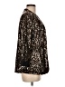 Sam Edelman 100% Polyester Animal Print Gold Blazer Size M - photo 4