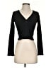 Gap Black Long Sleeve Henley Size XS (petite) - photo 1