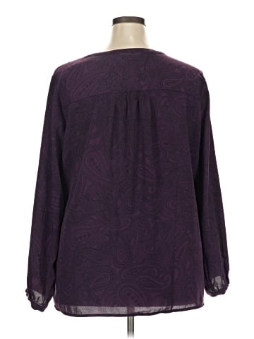 Croft & Barrow Long Sleeve Blouse (view 2)