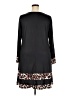 Unbranded Hearts Black Casual Dress Size 2XL - photo 2
