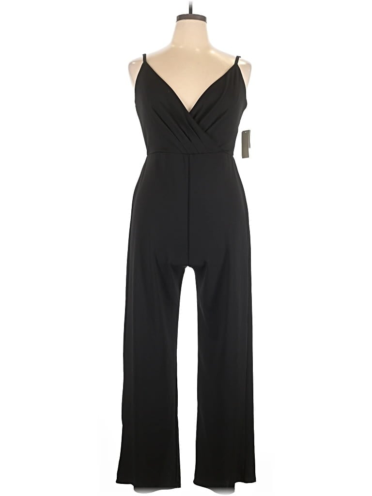 Pre-owned Row A Jumpsuit In Black