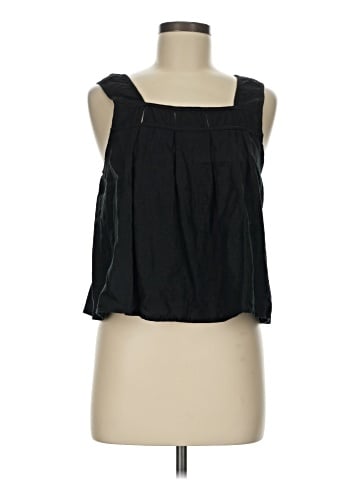Madewell Embroidered A-Line Top in 100% Linen (view 1)