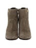 Tory Burch 100% Leather Brown Ankle Boots Size 7 - photo 2