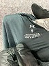 Under Armour 100% Polyester Gray Athletic Shorts Size 5 - photo 4