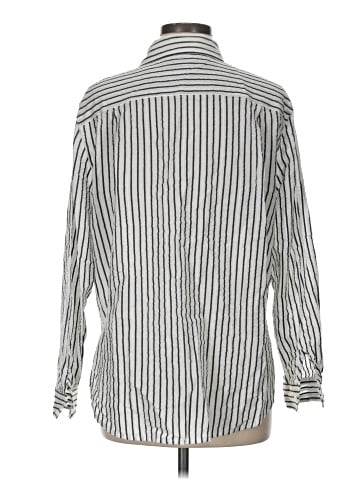 Ann Taylor LOFT Long Sleeve Button-Down Shirt (view 2)