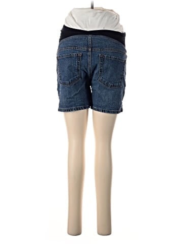Isabel Maternity Denim Shorts (view 2)