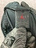 Air Jordan 100% Polyester Chevron-herringbone Gray Athletic Shorts Size 5 - 6 - photo 3