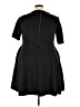 Torrid Solid Black Casual Dress Size 3X Plus (3) - photo 2