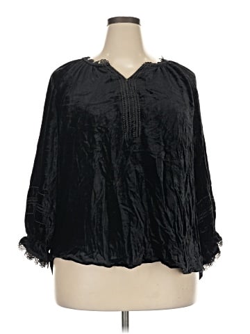 Democracy 3/4 Sleeve Blouse (view 1)