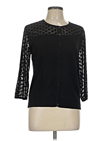 August Silk Cardigan (view 1)