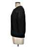 August Silk Black Cardigan Size L - photo 5