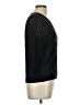 August Silk Black Cardigan Size L - photo 4