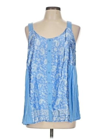 Garnet Hill Sleeveless Blouse (view 1)