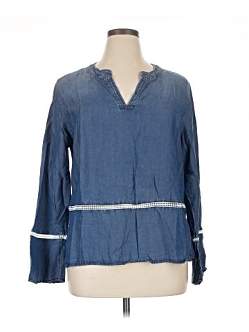 Fourteenth Place 3/4 Sleeve Blouse (view 1)