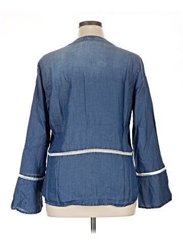 Fourteenth Place 3/4 Sleeve Blouse (view 2)