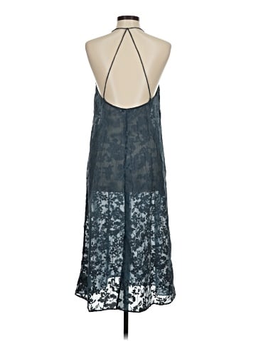 Madewell Floral Halter Cover-Up Midi Dress (view 2)