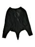 Amanda Uprichard Black Long Sleeve Blouse Size M - photo 2