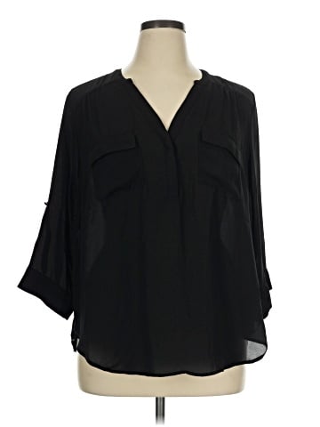 Torrid 3/4 Sleeve Blouse (view 1)