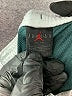 Air Jordan 100% Polyester Stars Green Athletic Shorts Size 6 - 7 - photo 3