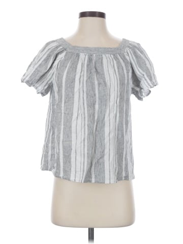 Banana Republic Factory Store Short Sleeve Blouse (view 1)