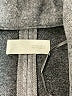 Zara 100% Polyester Chevron-herringbone Gray Coat Size S - photo 6