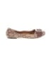 Fossil Animal Print Brown Flats Size 9 1/2 (estimated) - photo 1