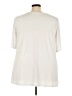 Susan Graver Ivory Short Sleeve Top Size 3X - photo 2