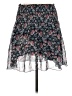 CAbi 100% Polyester Floral Black Casual Skirt Size M - photo 2