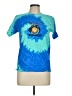 Assorted Brands Tie-dye Blue Short Sleeve T-Shirt Size L - photo 1