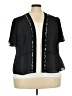 Maggie Barnes 100% Polyester Black Vest Size 24w - photo 1
