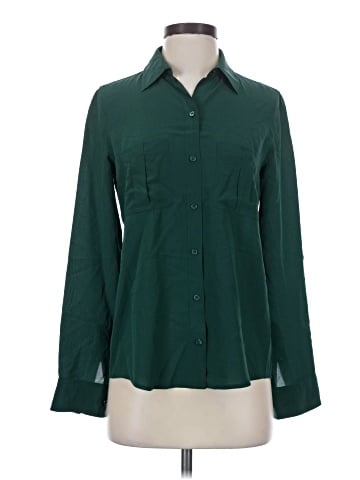Club Monaco Long Sleeve Blouse (view 1)