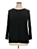 Chico's Black Long Sleeve Top Size XL - photo 1