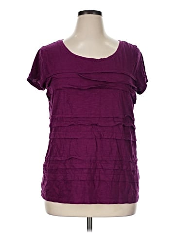 Ann Taylor LOFT Outlet Short Sleeve Top (view 1)
