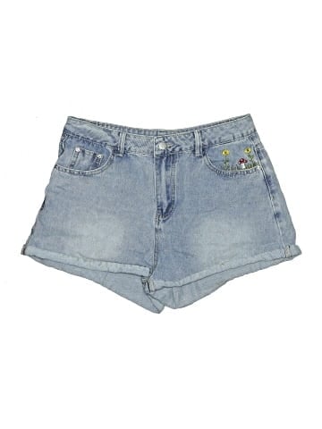 Romwe Denim Shorts (view 1)