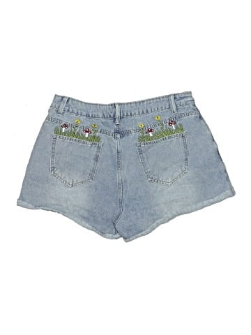 Romwe Denim Shorts (view 2)