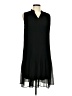 DKNY 100% Polyester Black Cocktail Dress Size 8 - photo 1