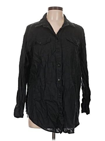 Lauren by Ralph Lauren Long Sleeve Button-Down Shirt (view 1)