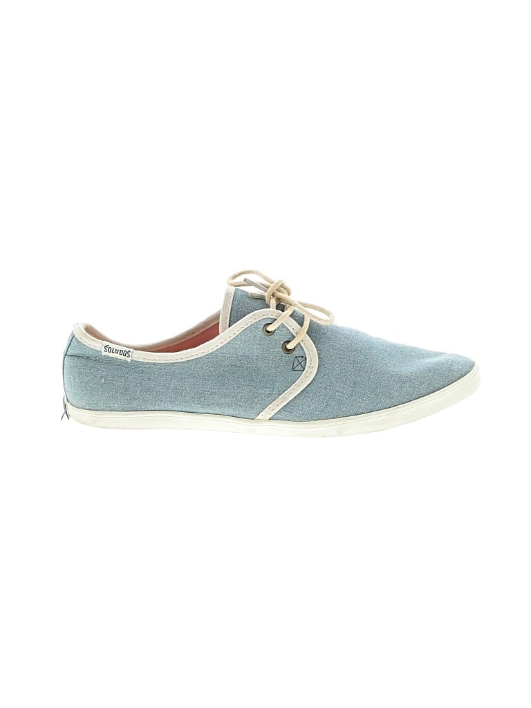 Pre-owned Soludos Sneakers In Blue