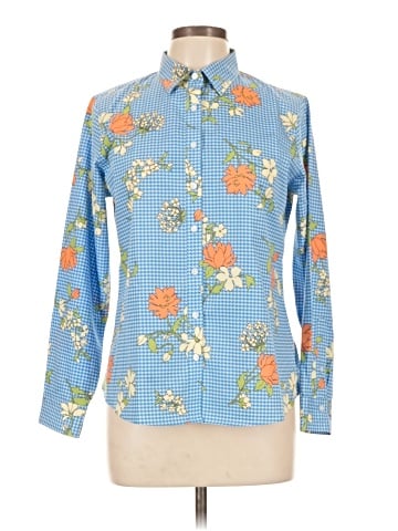 Lands' End Long Sleeve Button-Down Shirt (view 1)
