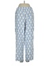 Joie 100% Silk Print Blue Silk Pants Size S - photo 2
