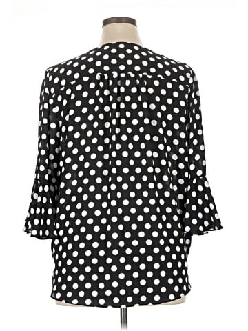 INC International Concepts 3/4 Sleeve Blouse (view 2)